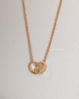 Love Pendant Necklace | 18K Rose Gold
