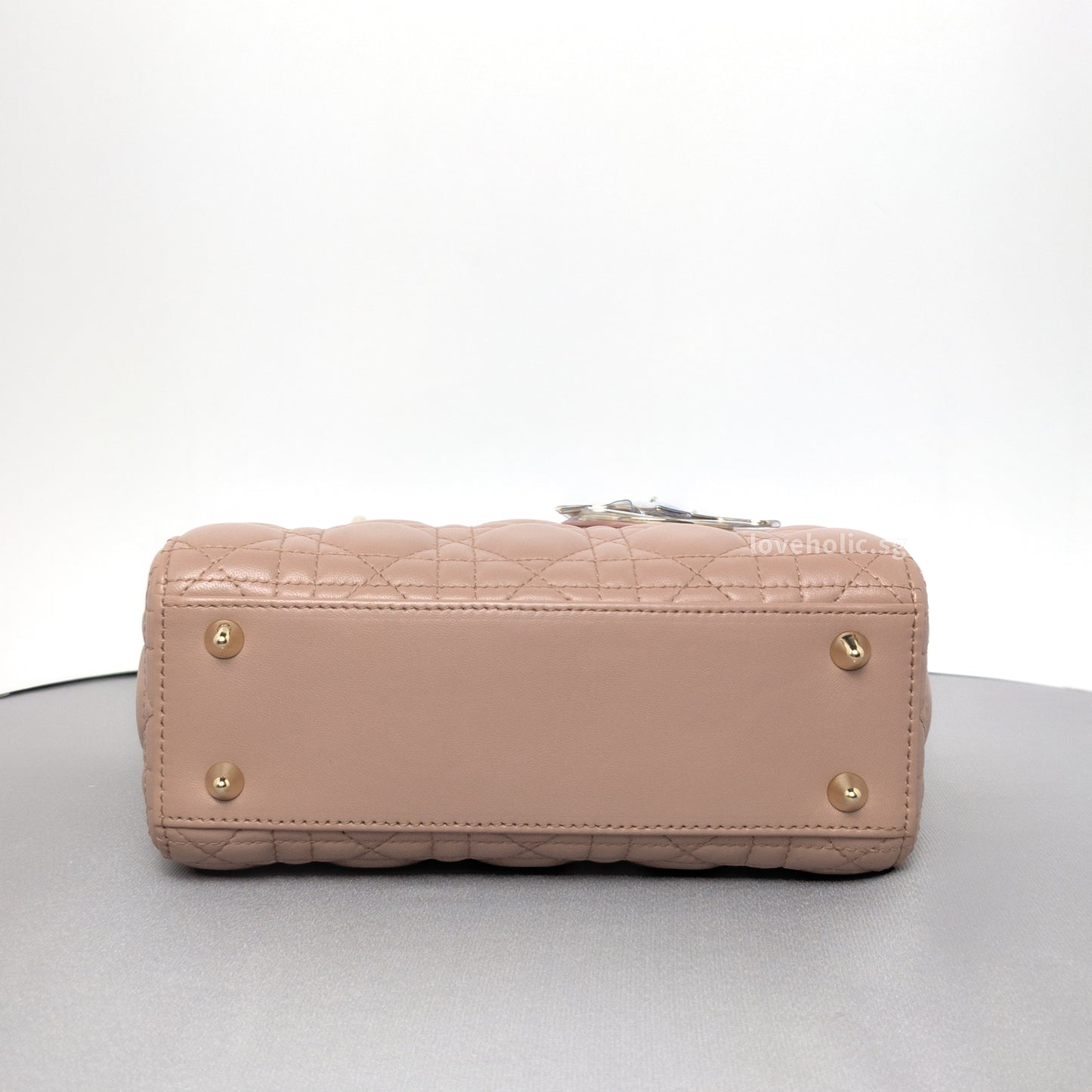 My ABC Lady Dior Small | Blush Lambskin Light Gold Hardware
