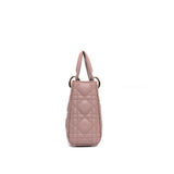 Dior Lady Dior Mini | Blush Lambskin Light Gold Hardware