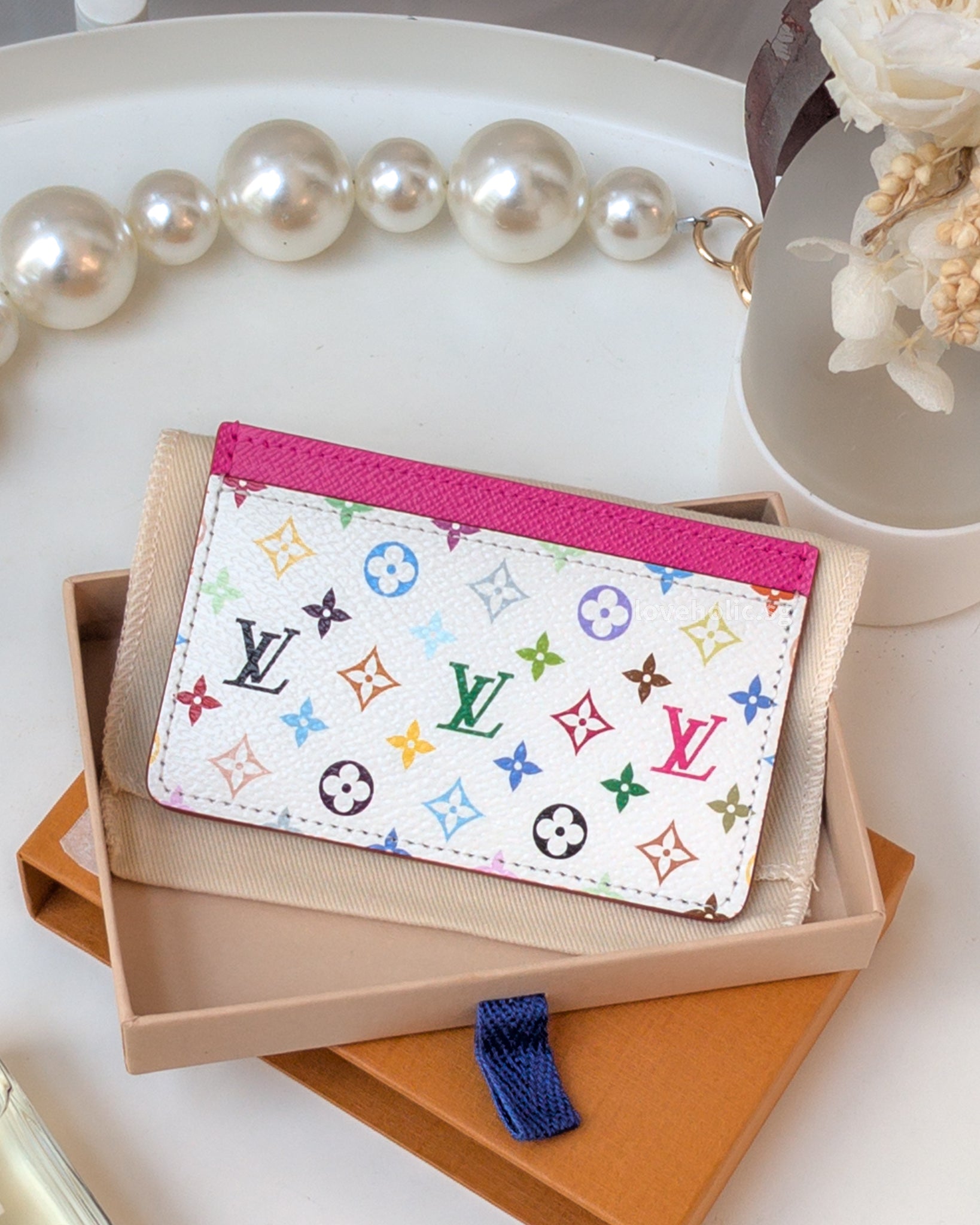 Louis Vuitton TM Card Holder | Multicoloured Canvas -main