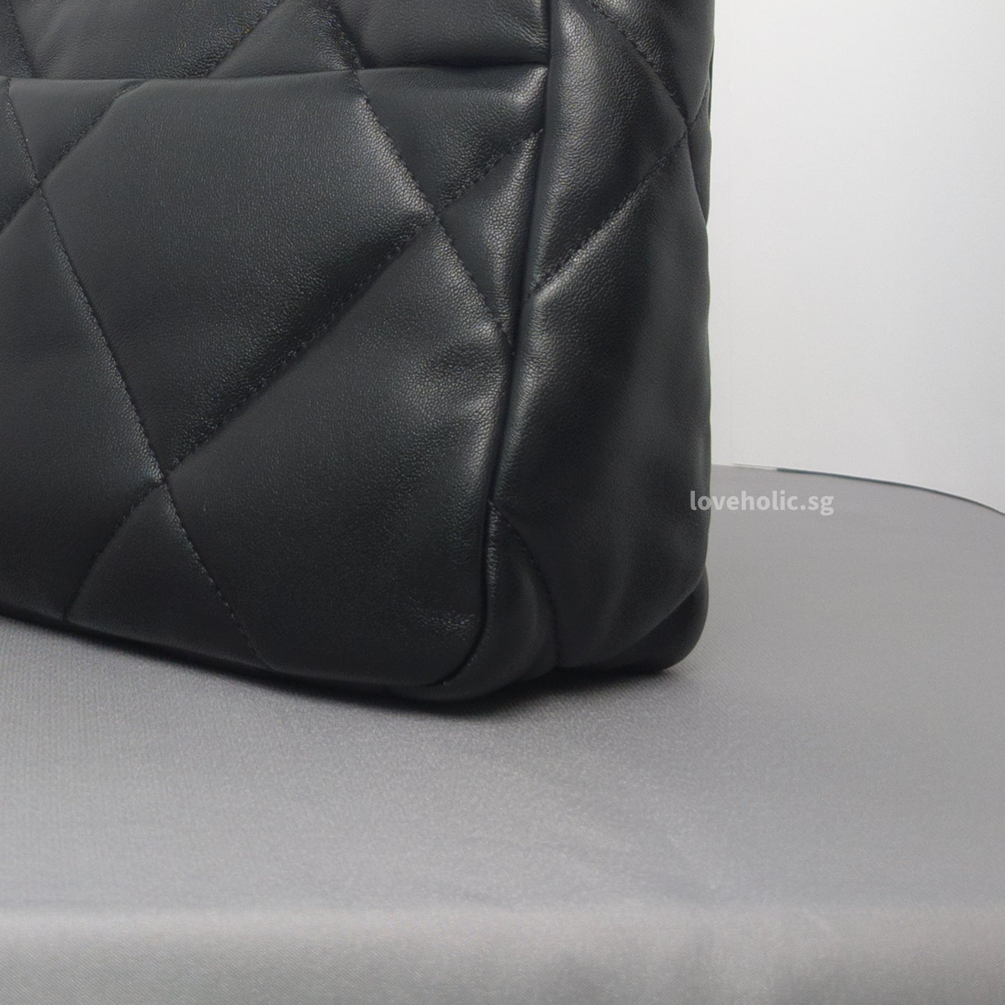 Chanel 19 Small | Black Lambskin Multicolored Hardware