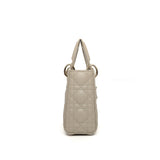 Dior Lady Dior Mini | Beige Lambskin Light Gold Hardware