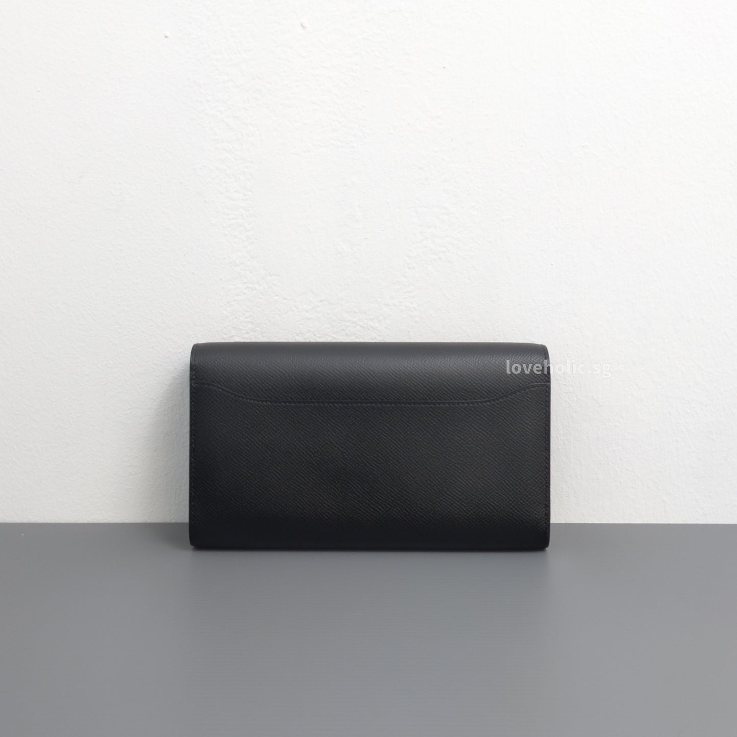 Hermes Constance To Go | Black Epsom Rose Gold Hardware-back