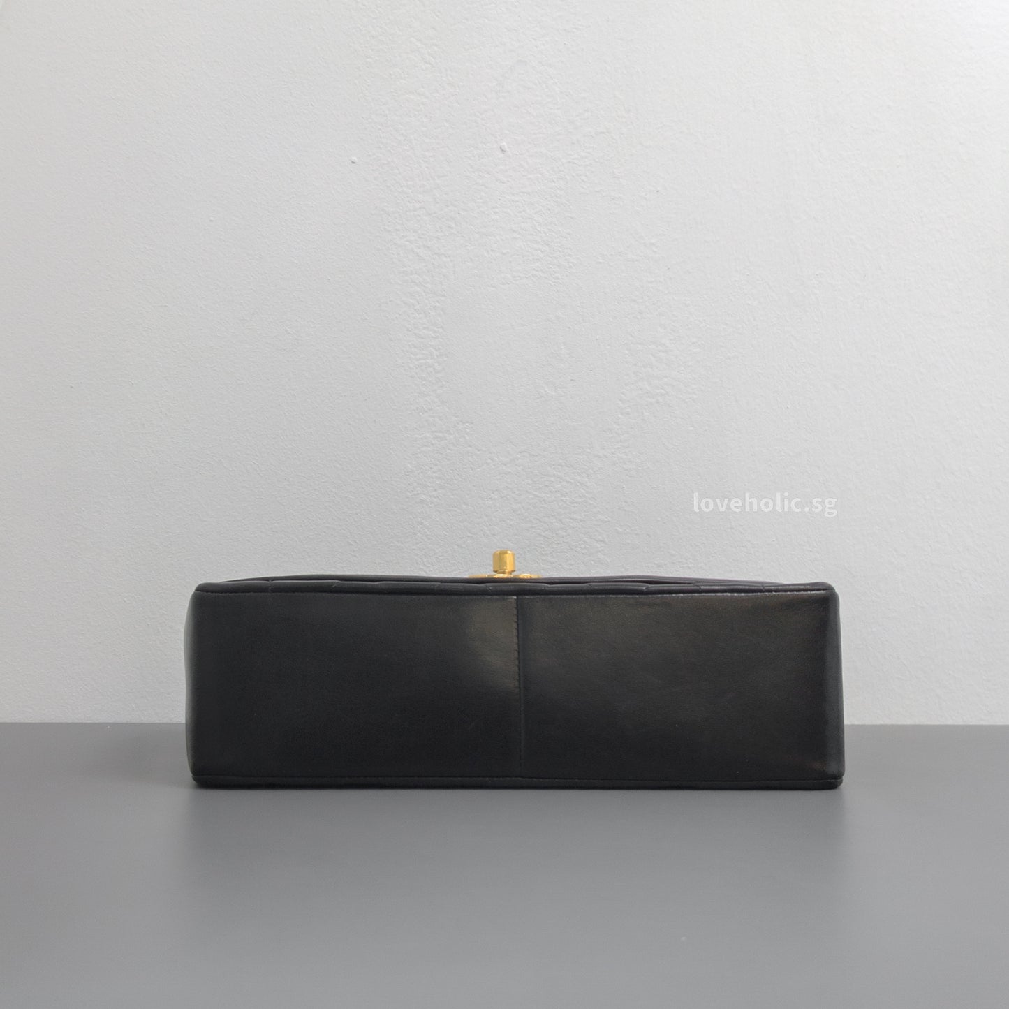 Diana Medium | Black Lambskin 24K Gold Hardware