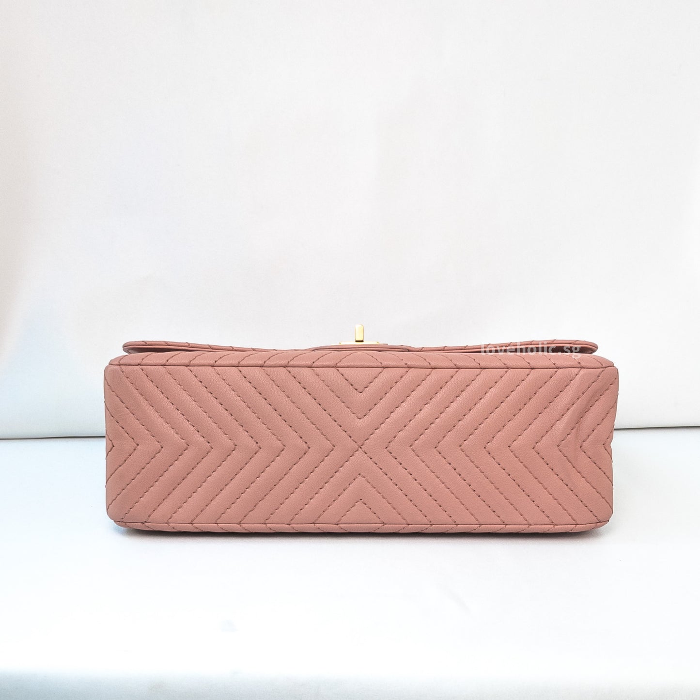 Reissue 2.55 226 Medium | Sakura Pink Calfskin Brushed Gold Hardware