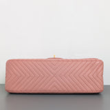 Reissue 2.55 226 Medium | Sakura Pink Calfskin Brushed Gold Hardware