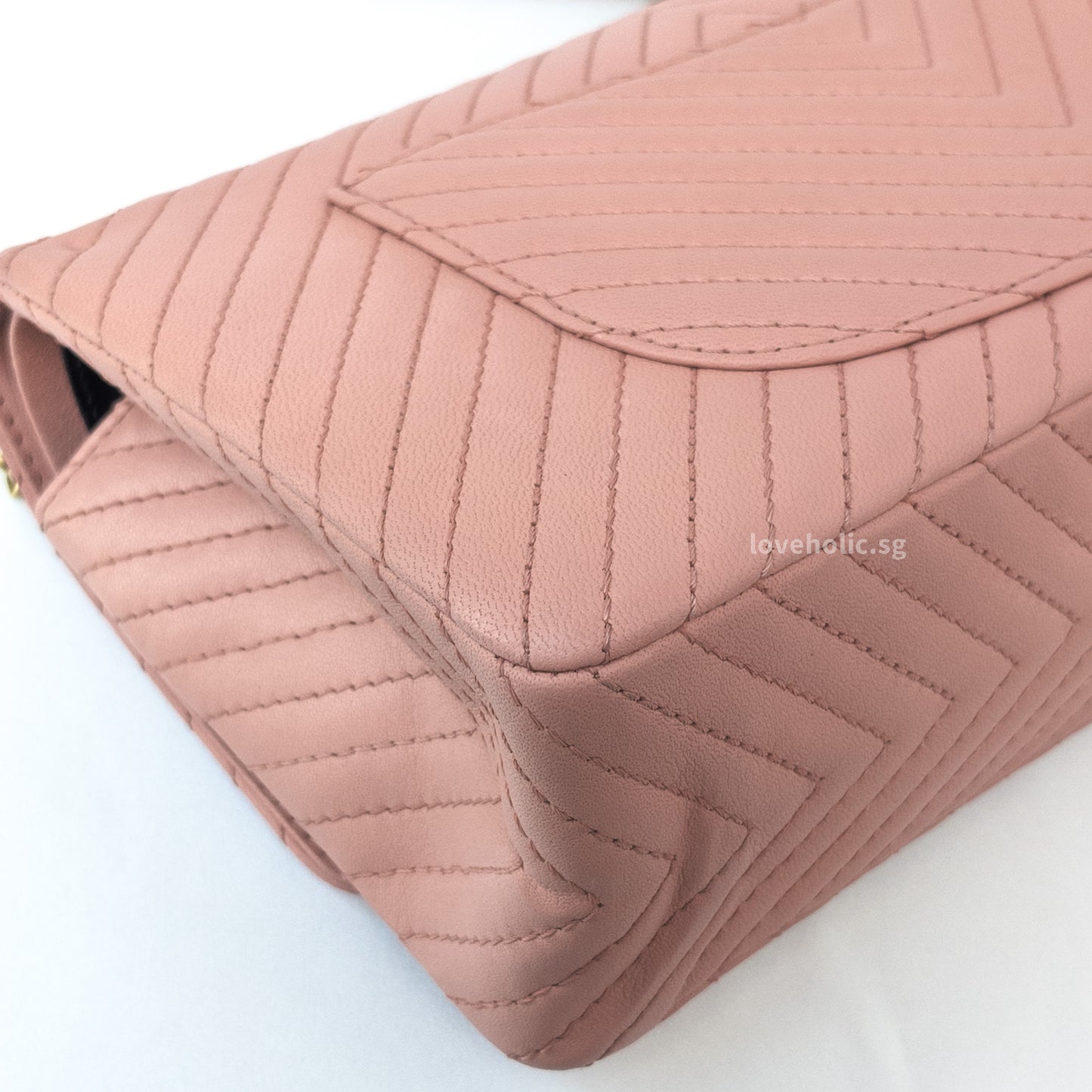 Reissue 2.55 226 Medium | Sakura Pink Calfskin Brushed Gold Hardware