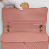 Reissue 2.55 226 Medium | Sakura Pink Calfskin Brushed Gold Hardware