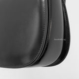 Gucci 1947 Bamboo Top Handle Bag Small | Black Leather Gold Hardware-details