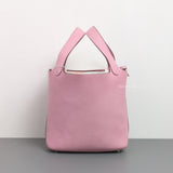 Picotin Lock 18 Mauve Sylvestre X9 Taurillon Clemence Palladium Hardware