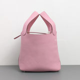 Picotin Lock 18 Mauve Sylvestre X9 Taurillon Clemence Palladium Hardware