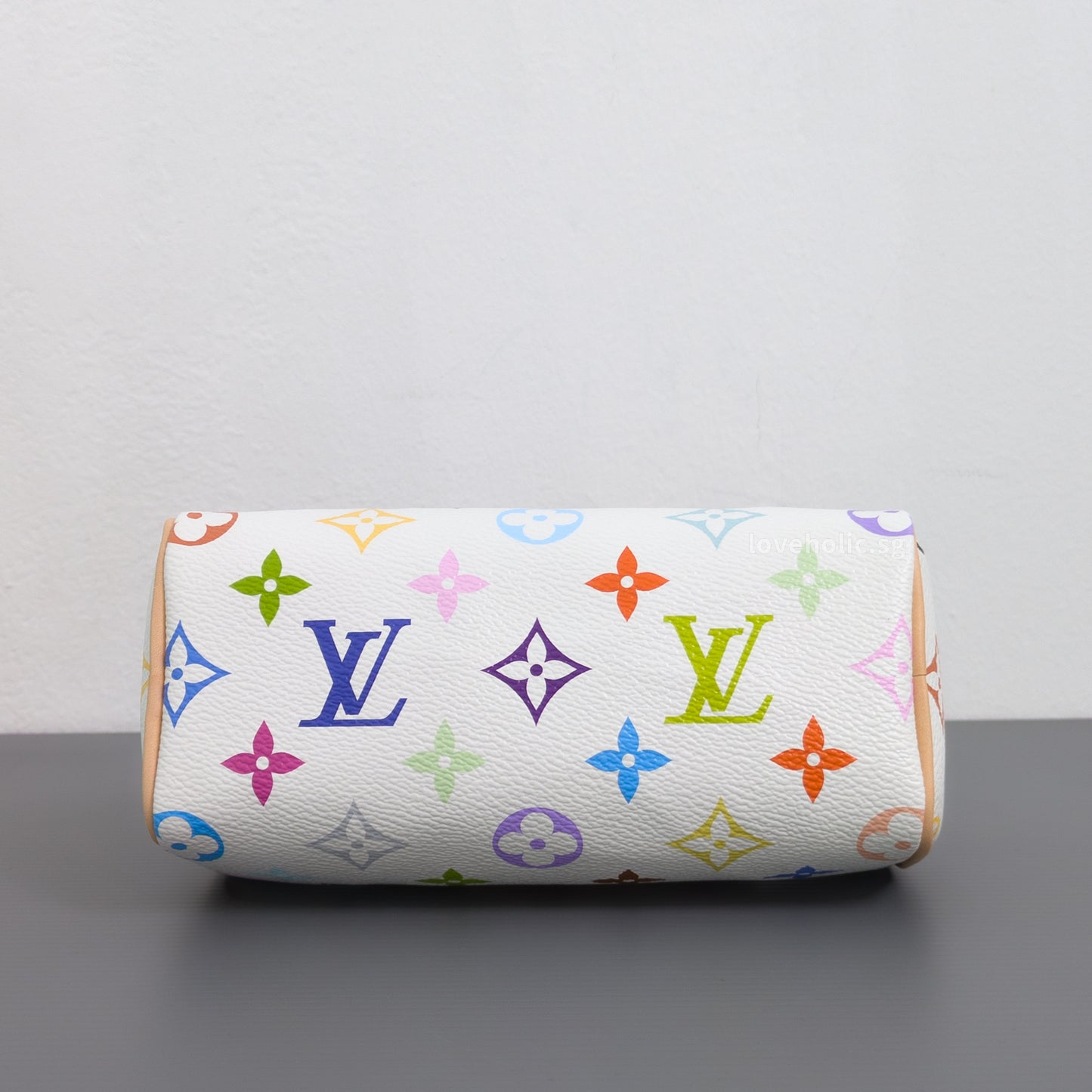 Louis Vuitton Speedy x TM Nano Speedy Canvas Light Gold Hardware-details