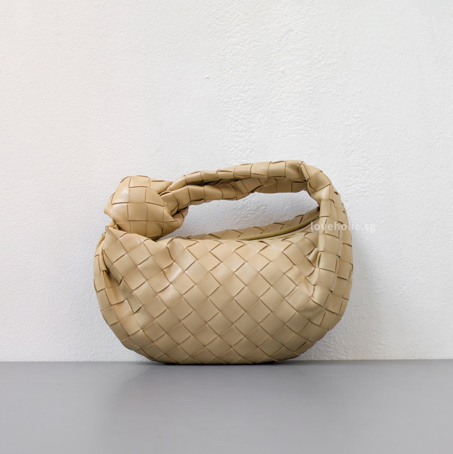 Jodie Mini | Porridge Calfskin Gold Hardware