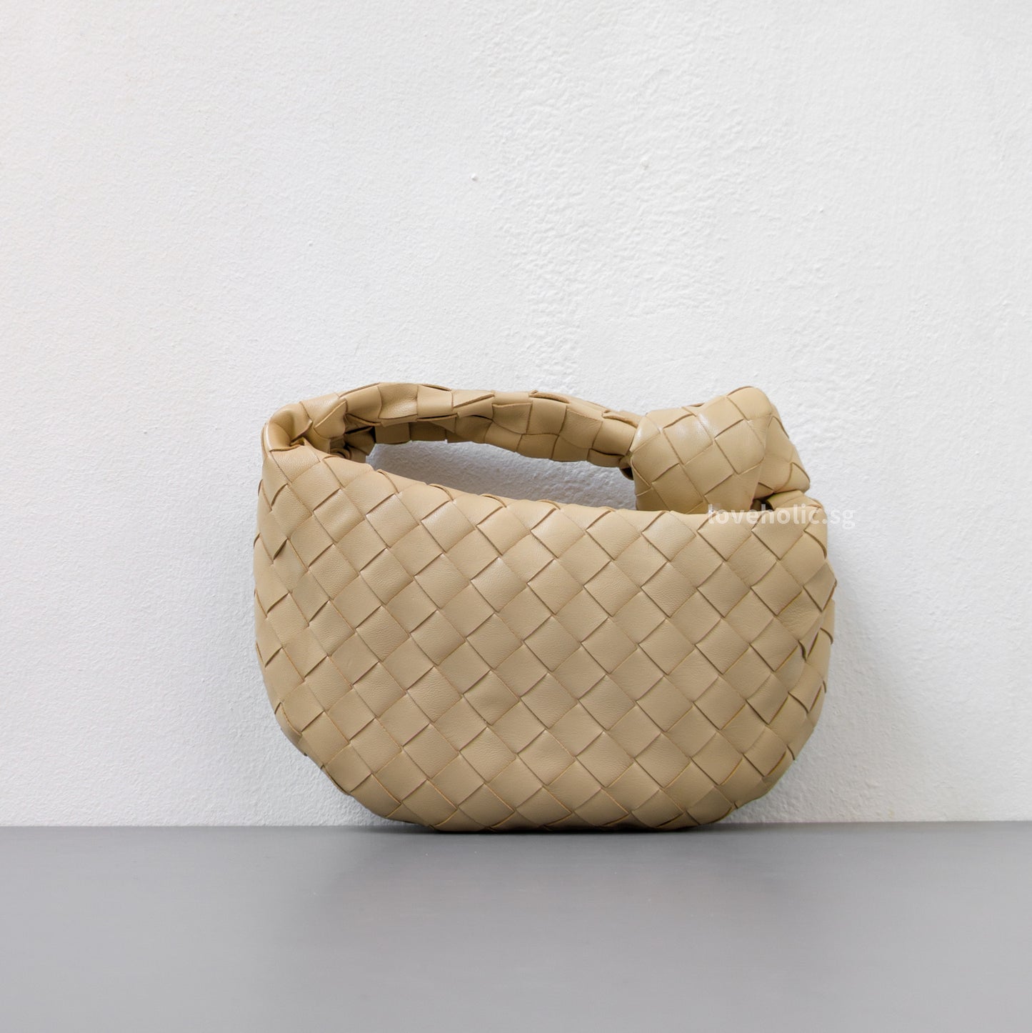 Jodie Mini | Porridge Calfskin Gold Hardware