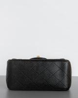 Classic Flap Mini Square | 17B Black Caviar Gold Hardware