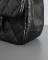 Classic Flap Mini Square | 17B Black Caviar Gold Hardware