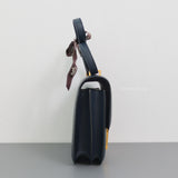 Hermes Constance 18 Mini | 76 Indigo Blue Epsom Gold Hardware-details