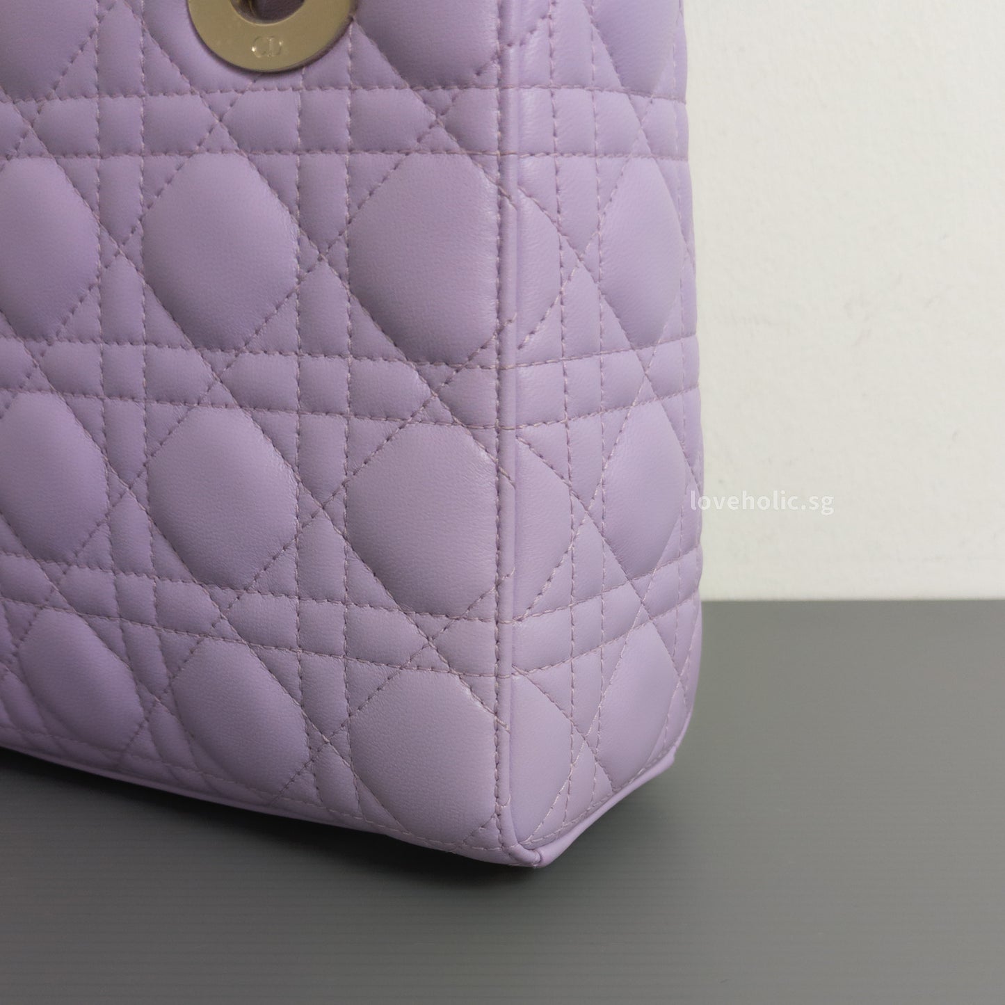My ABC Lady Dior Small | Lilac/ Light Purple Lambskin Light Gold Hardware
