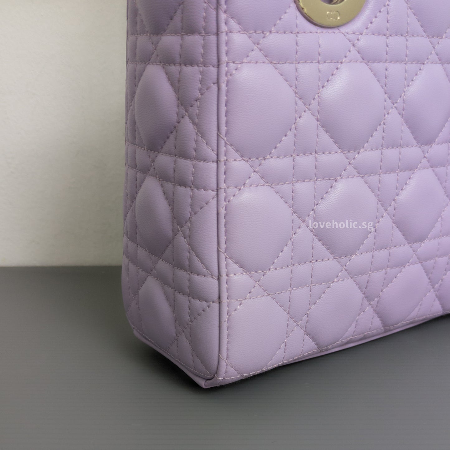 My ABC Lady Dior Small | Lilac/ Light Purple Lambskin Light Gold Hardware
