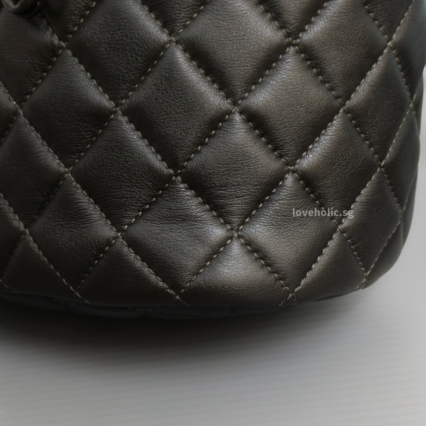 Chanel Urban Spirit Backpack Mini | Black Lambskin Gold Hardware-details