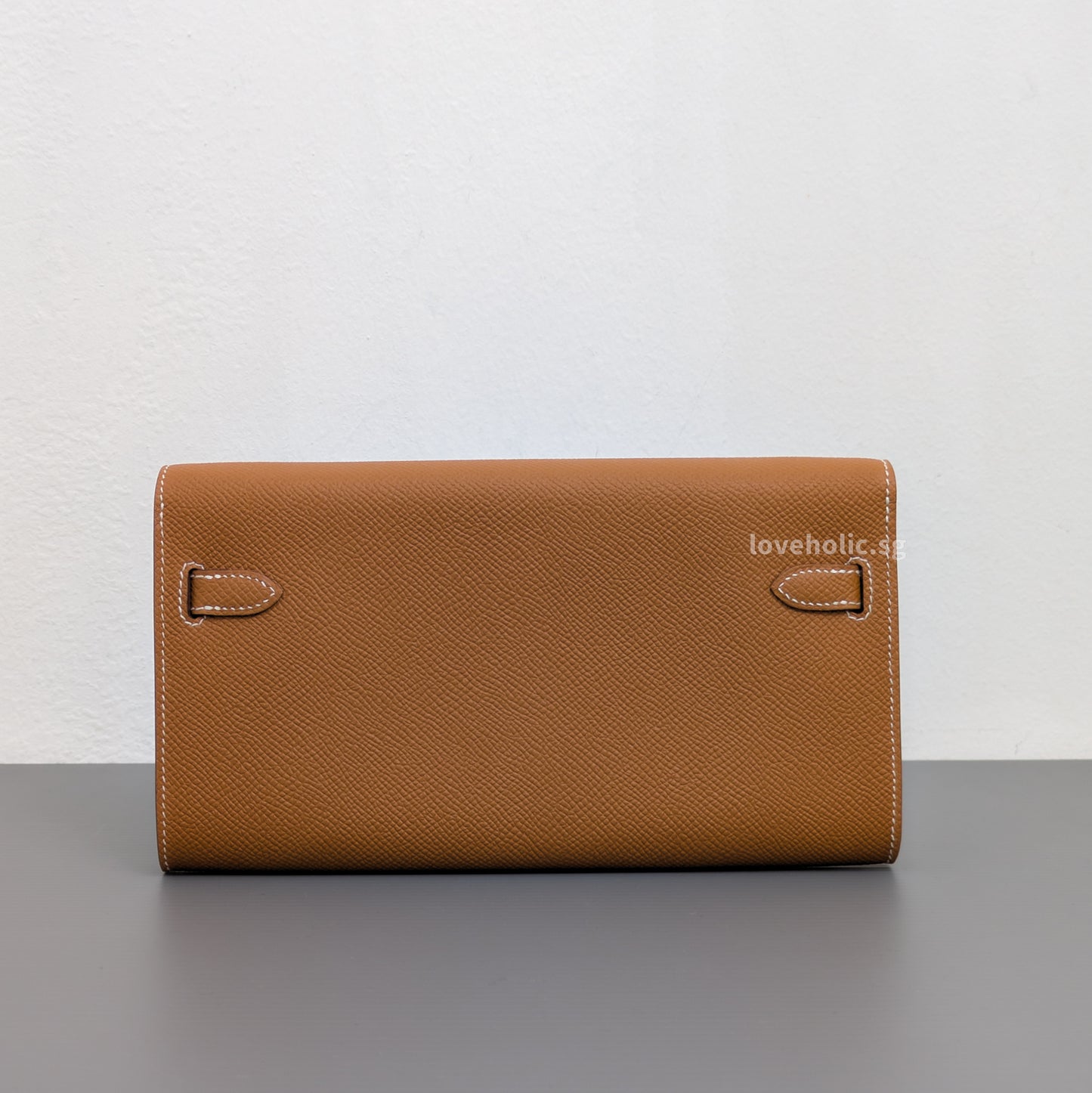 Hermes Kelly To Go Gold Epsom Gold Hardware-back