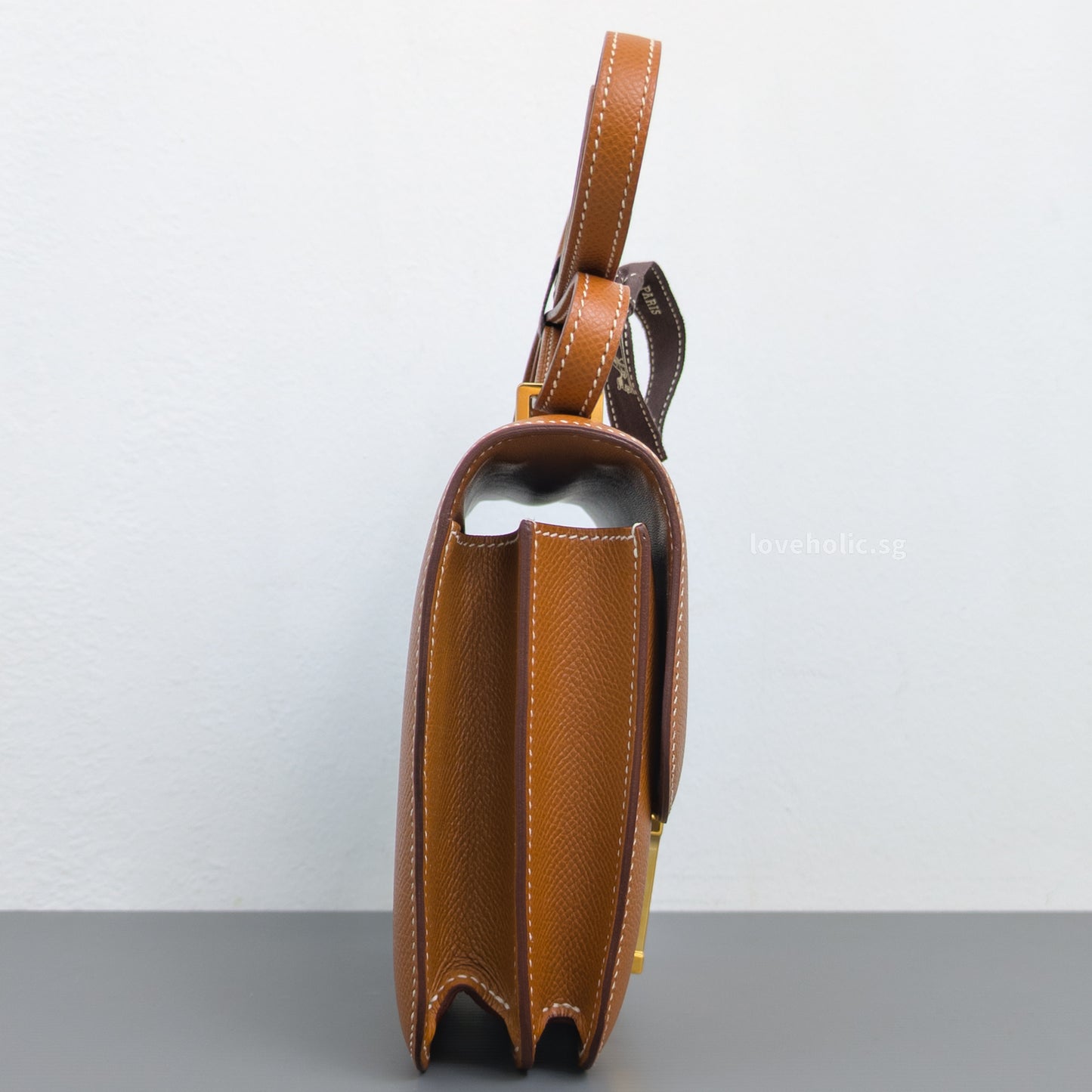 Hermes Constance 18 Mini | Gold Epsom Gold Hardware-details