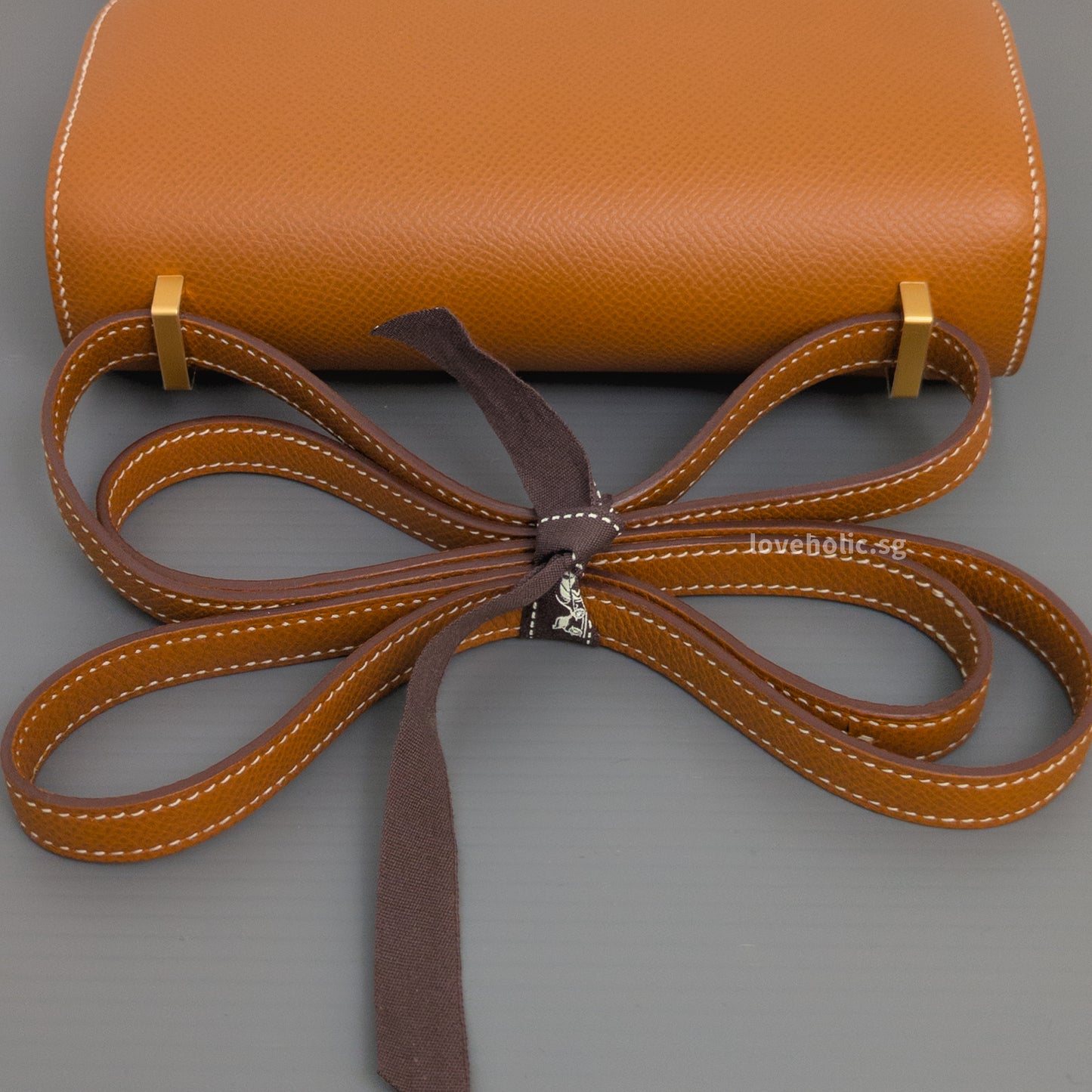 Hermes Constance 18 Mini | Gold Epsom Gold Hardware-details