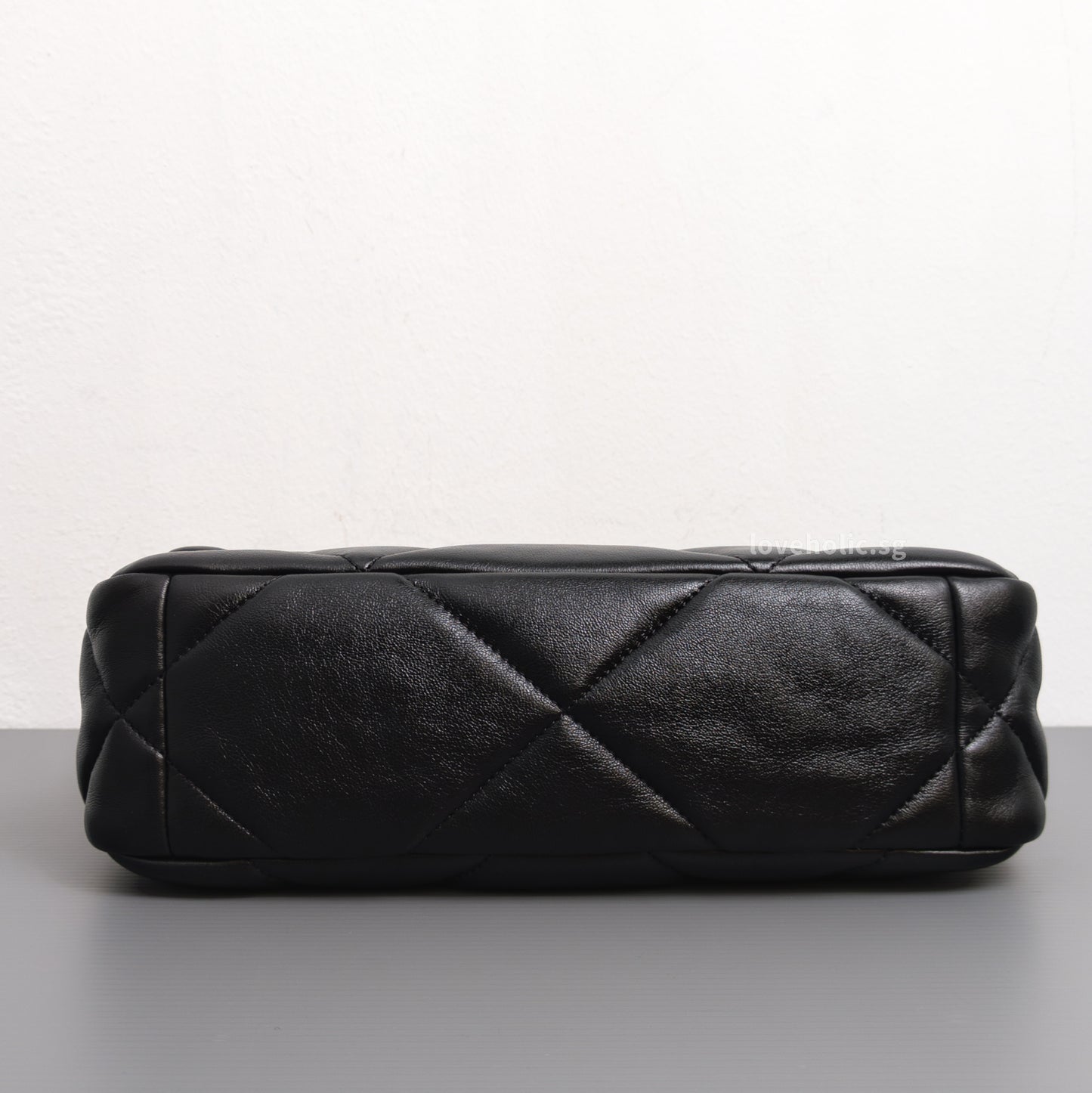 Chanel Chanel 19 Small | Black Lambskin Multicolored Hardware-details