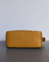 Loewe Puzzle Mini | Sunflower Calfskin Silver Hardware-details