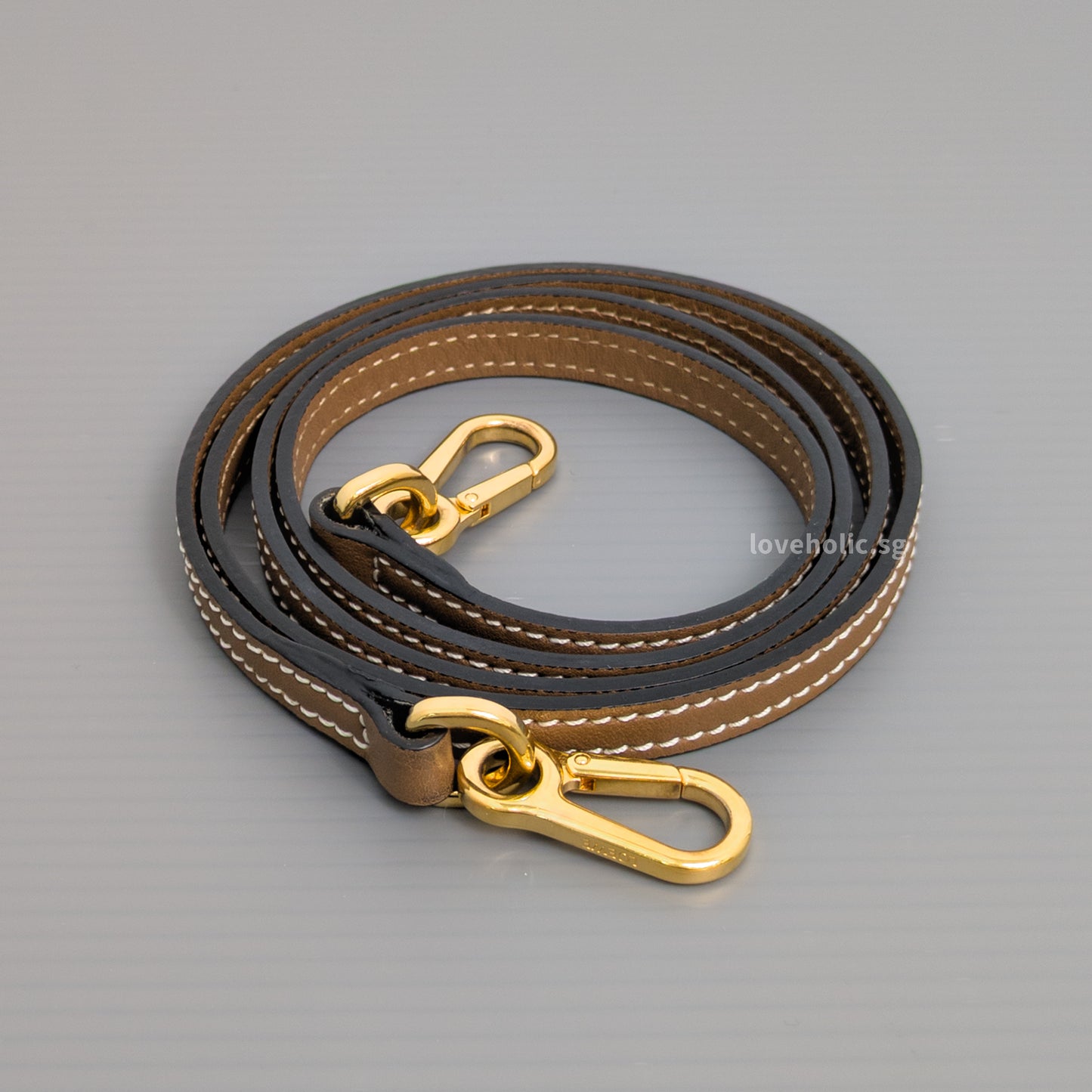 Loewe Puzzle Mini | Sand/ Mink Calfskin Gold Hardware-details