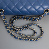 Classic Flap Medium | 19C Navy Blue Caviar Light Gold Hardware