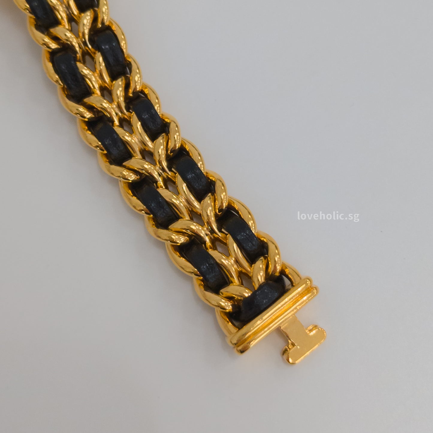 Chanel Vintage Premiere Watch 1987 Size S | 24K Gold Hardware-back