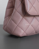 Coco Handle Small | 24A Light Pink Caviar Light Gold Hardware