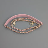 Chanel Coco Handle Small | 24A Light Pink Caviar Light Gold Hardware-details
