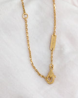 Van Cleef & Arpels VCA Vintage Alhambra Necklace Mother Of Pearl 18K Gold-front1