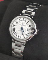 Cartier Balloon Bleu WSBB0044 | Silver Dial -front