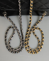 Chanel Gabrielle Backpack Small | Black Calfskin Multicolored Hardware-details