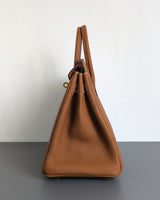 Birkin Retourne 25 | Gold Togo Gold Hardware