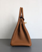 Birkin Retourne 25 | Gold Togo Gold Hardware