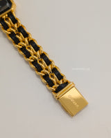 Chanel Vintage Premiere Watch 1987 S | 24K Gold Hardware-front1
