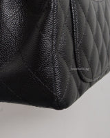 Chanel Mini Rectangle Black Caviar Silver Hardware-details