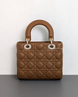 Dior My ABC Lady Dior Small | Golden Lambskin Light Gold Hardware-back