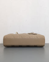 Dior Lady D-Joy Small | Beige Lambskin Light Gold Hardware-details