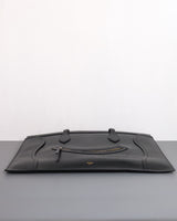 Celine Luggage Black Calfskin Gold Hardware-details