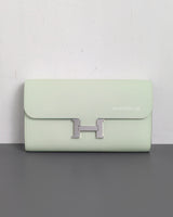 Hermes Constance To Go | Vert Fizz Epsom Palladium Hardware-front1