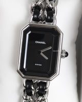 Chanel Vintage Premiere Watch 1987 Size S | Silver Hardware-front