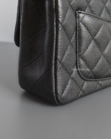 Chanel Mini Rectangle Mini Rectangle | 15C Black Caviar Brushed Gold Hardware-details