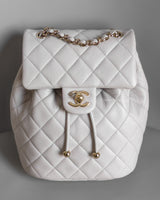 Urban Spirit Backpack Mini Backpack | 25C Light Grey Caviar Light Gold Hardware