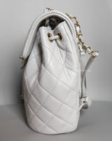 Urban Spirit Backpack Mini Backpack | 25C Light Grey Caviar Light Gold Hardware