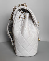 Urban Spirit Backpack Mini Backpack | 25C Light Grey Caviar Light Gold Hardware